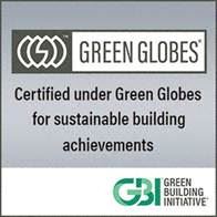 Green globes certified property